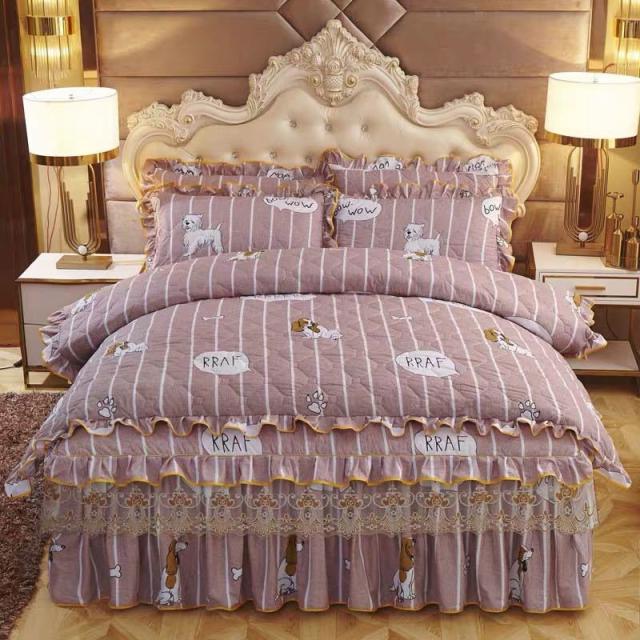 高級ワイドダブル ベッド用品4点セット 寝具 ボックスシーツ 枕カバー掛け布団カバー ベッドカバー 別サイズあり