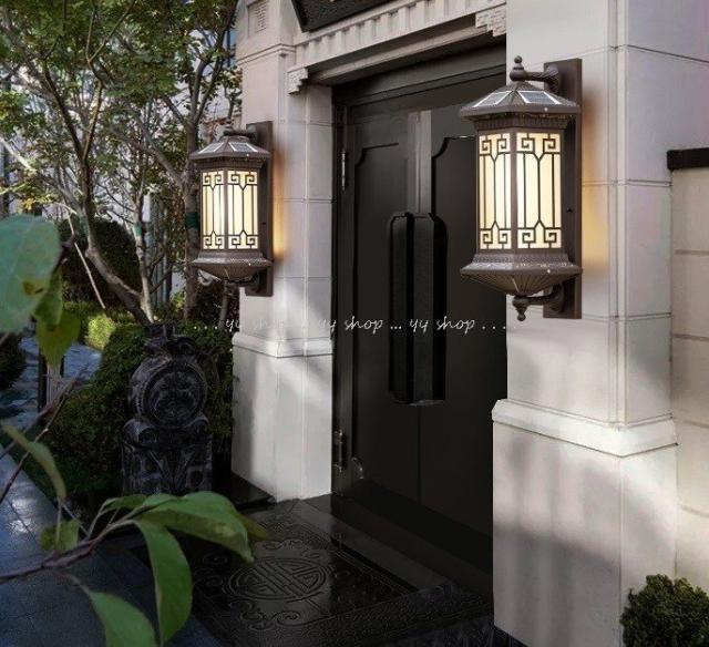 1020OU139ソーラーライト.壁掛け照明 壁掛け灯 インテリア照明 玄関灯 ．アンティーク 外灯 廊下 屋外