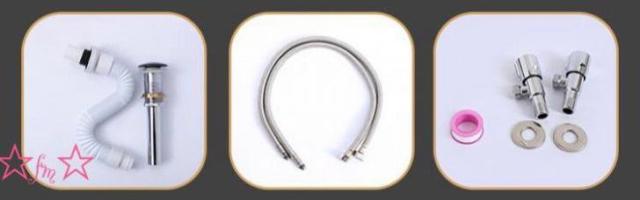 置き型洗面ボウルセット ．手洗い器デザイン 陶磁器 手洗い鉢 洗面台