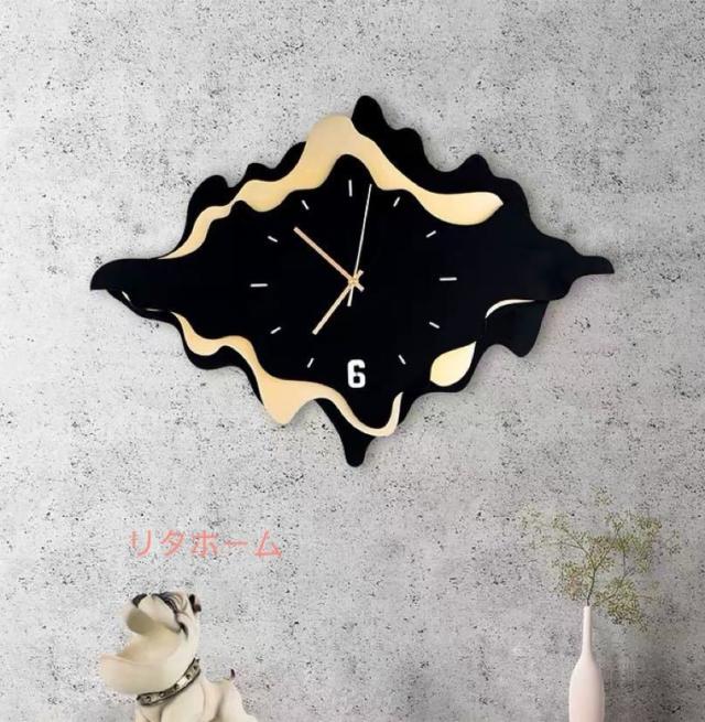 クロック。クジャク壁掛け時計 かけ時計