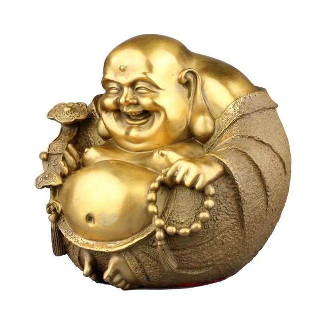 仏像 仏教美術 置き物 鎮宅 供養品 縁起物 純銅製 開運風水置物 金運祈願 上品な工芸品 高さ30cm