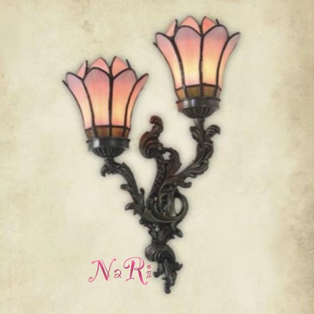 壁掛け照明 ステンドグラス ランプ 壁掛け灯