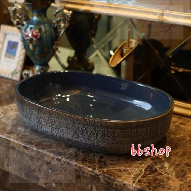 洗面ボール 高級洗面台 ．洗面ボウルセット 陶器 手水鉢 手洗器 手洗い鉢 洗面器 蛇口 排水金具付き