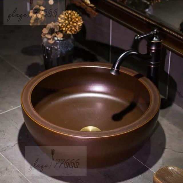 高級洗面台 洗面ボウルセット 洗面ボール 陶器 手水鉢 手洗器 手洗い鉢 洗面器 蛇口 排水金具付き