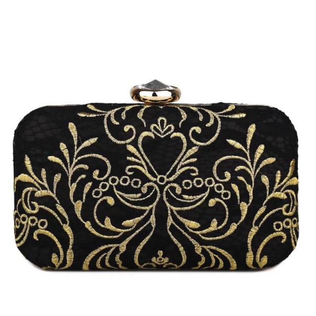 豪華パーティーバッグ 刺繍BAG クラッチバッグ レディース 2wayバッグ