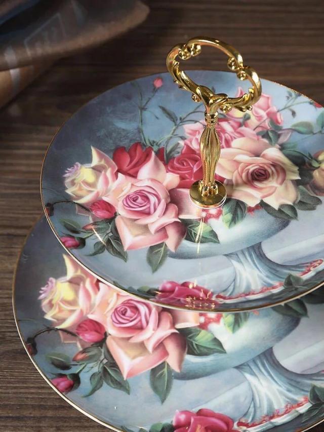 ケーキ スタンド プレート 3段セット アフタヌーンティー フルーツ