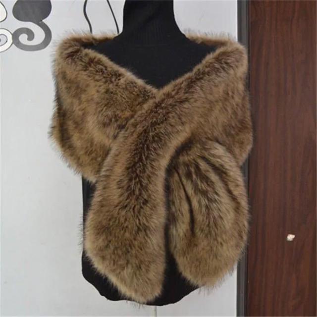 毛皮風ミンクケープ ．ファーショール ファーストール ポンチョ ボレロ ストール