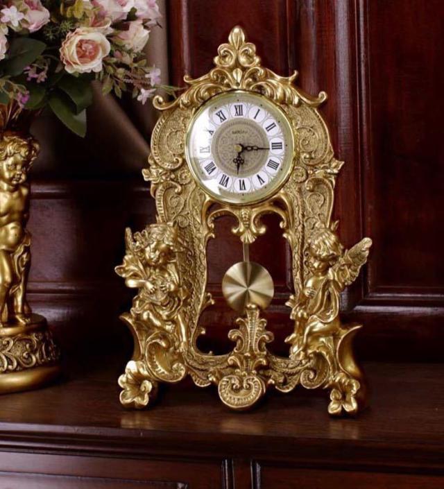 高級感テーブルクロック 置き時計 クロック 高級時計