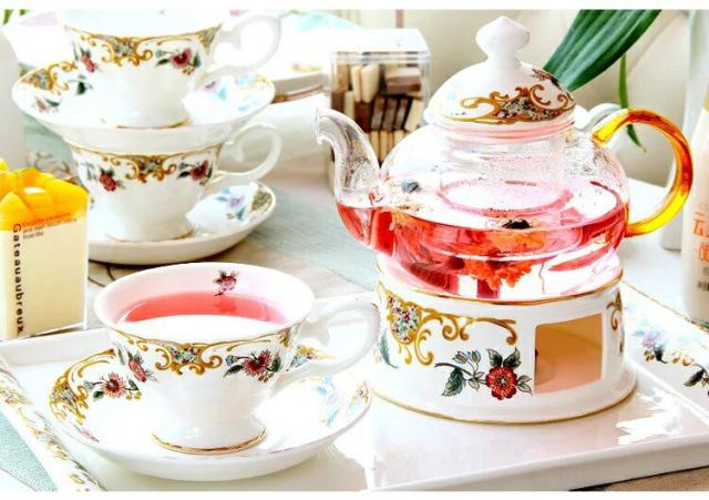 陶器ティーポットとカップセット 陶器ティーポットとカップセット