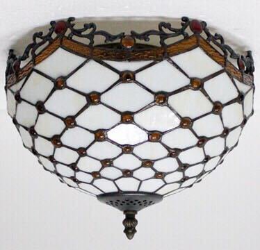 ステンドグラス ペンダントライト 豪華天井照明ステンドグラスランプ