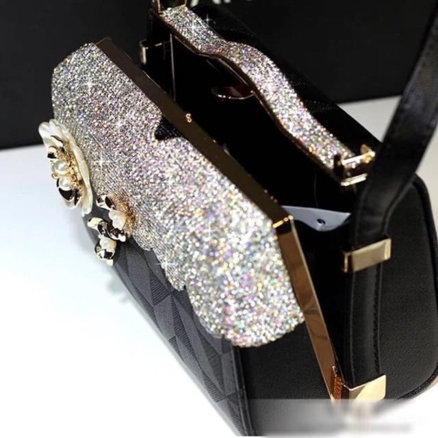 豪華パーティーバッグ キラキラ ストーンBAG クラッチバッグ