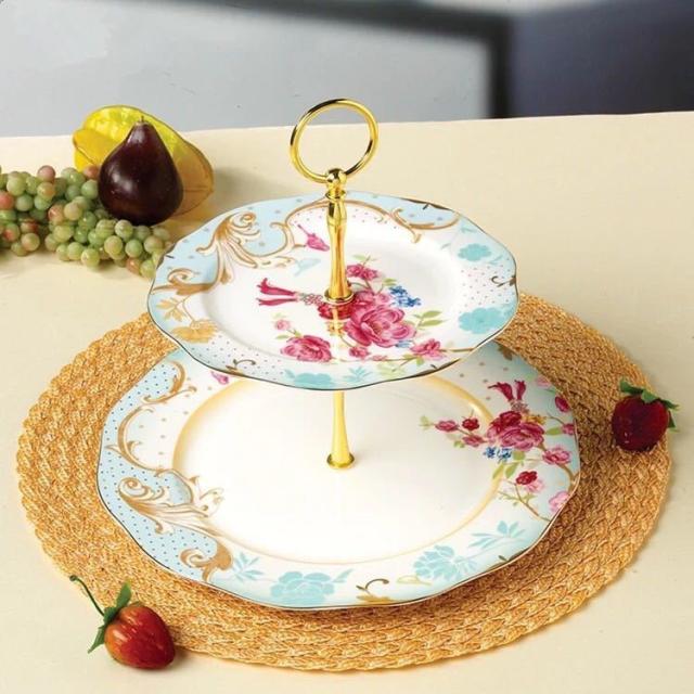 西洋ケーキ スタンド プレート 2段セット アフタヌーンティー フルーツ 24,502円