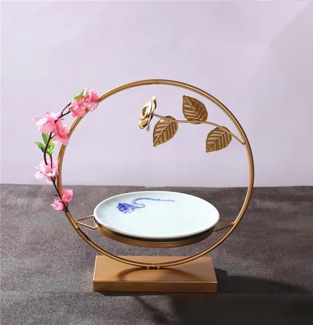 ケーキ スタンド プレート 1段セット アフタヌーンティー フルーツ トレー 皿．