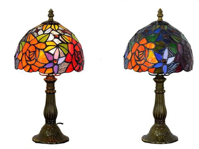 ステンドグラスランプ 卓上スタンド 卓上照明r ステンドグラスランプ 卓上スタンド 卓上照明