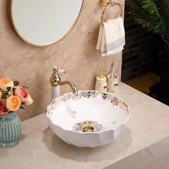 高級洗面台 ．洗面ボウルセット 洗面ボール 陶器 手水鉢 ．手洗器 手洗い鉢 洗面 高級感 洗面ボウルセット 洗面ボール 陶器 手水鉢 手洗器 手洗い鉢 洗面器