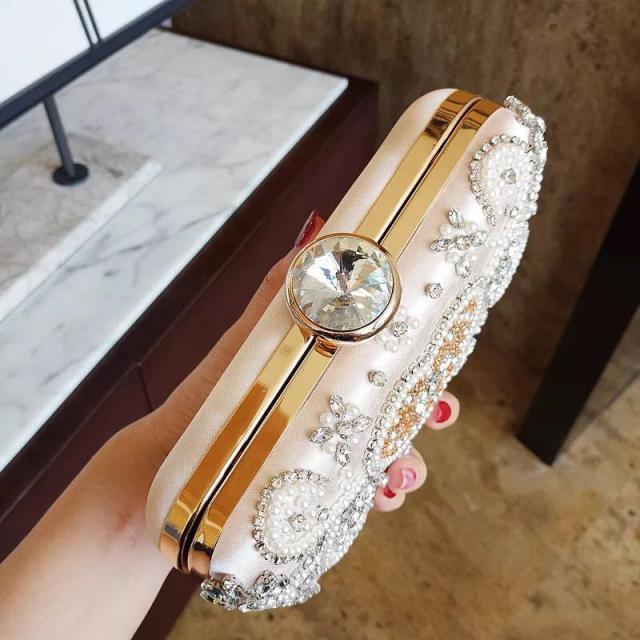 豪華パーティーバッグ キラキラ ストーンBAG クラッチバッグ