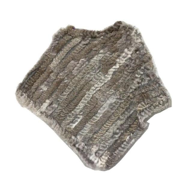 ラビットケープ ．ラビットショール ラビットポンチョ ラビット大判ストール 肩掛け