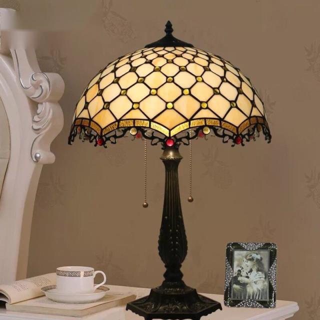 ステンドグラスランプ 卓上スタンド 豪華テーブルランプ \r\r 卓上照明L ステンドグラスランプ 卓上スタンド 豪華テーブルランプ 卓上照明