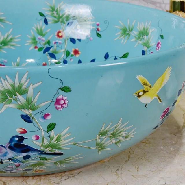 洗面ボウル 洗面ボールセット．陶器 手水鉢 手洗器 手洗い鉢 洗面器