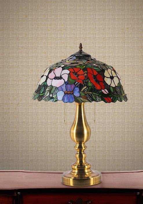 インテリア家具 ステンドグラスランプ 卓上スタンド 豪華テ ブルランプ 卓上照明