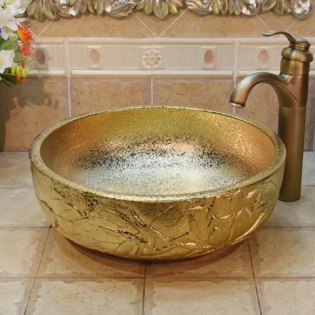 洗面ボウルセット 洗面ボール ．陶器手水鉢 手洗器 手洗い鉢 洗面器