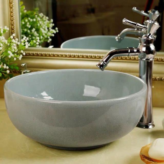 洗面ボウルセット 洗面ボール 陶器 手水鉢 手洗器 手洗い鉢 洗面器 蛇口付き．