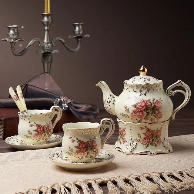 西洋ティー・コーヒーカップセット カップ＆ソーサー2客セット