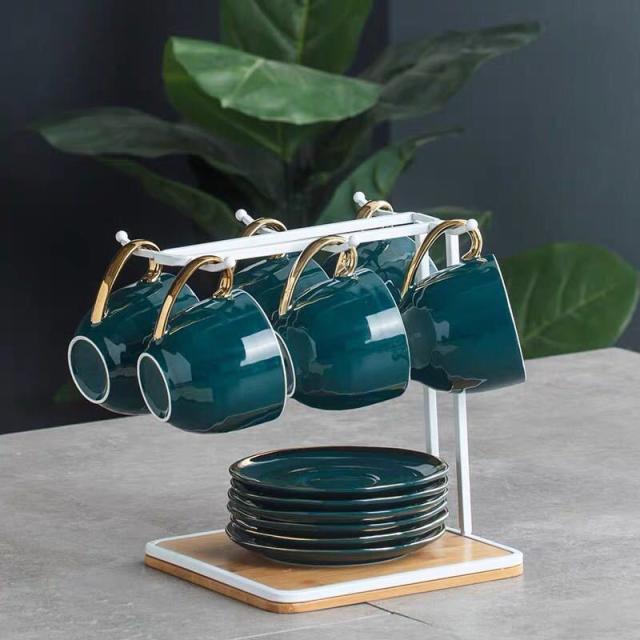 ティー・コーヒーカップセット カップ＆ソーサー6客セットの通販は 21,758円