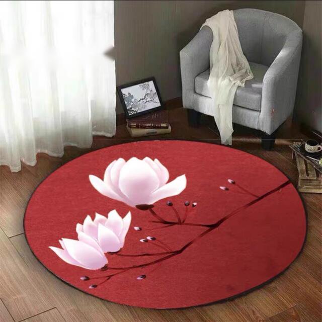 ラグカーペット ラグマット 120cm ホットカーペット対応 玄関マットの通販は