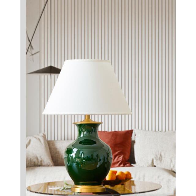 照明スタンドライト テーブルランプ デスクライト 高級陶器卓上ステンドの通販は 97,861円