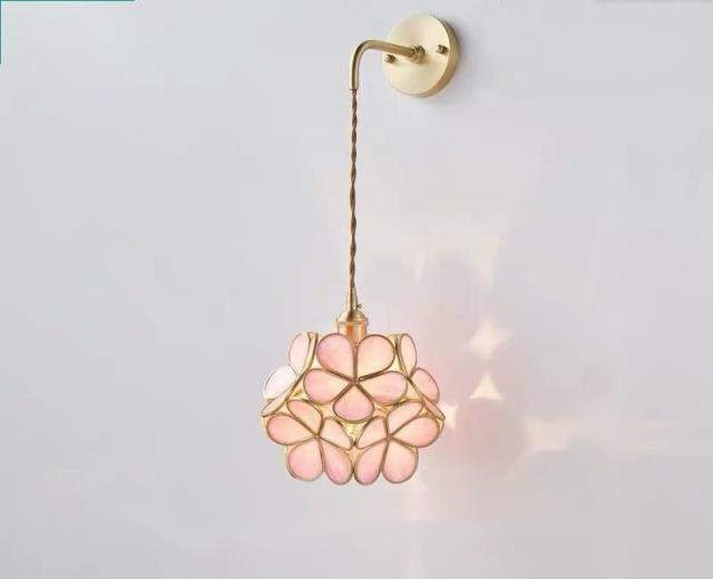 壁掛け照明 ブラケットライト 壁掛け灯 玄関照明 間接照明 インテリア照明 ピンクの通販は