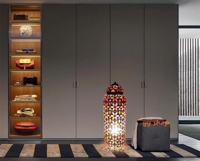 0820FL60-2フロアスタンド スタンドライト フロアライト 照明器具 間接照明 工芸品