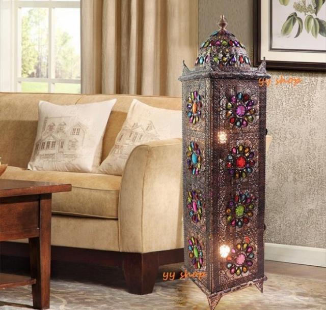 0820FL58-2フロアスタンド スタンドライト フロアライト 照明器具 間接照明 工芸品