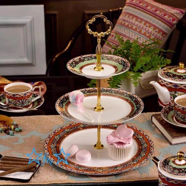 ケーキ スタンド プレート 3段セット アフタヌーンティー フルーツ トレー 皿 24,502円