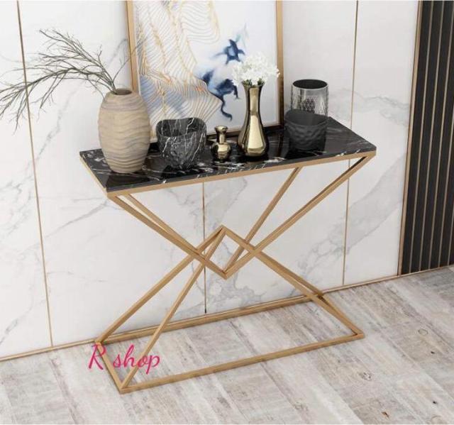 高級サイドテーブル コンソールテーブル 玄関テーブル 花台 電話台