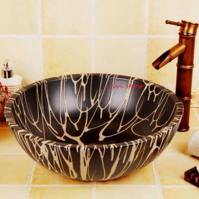 1220洗面ボウルセット 洗面ボール 陶器 手水鉢 手洗器 手洗い鉢 洗面器の通販は