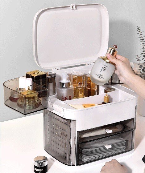 M7メイクボックス コスメボックス 化粧品収納ケース 小物収納ボックス M7メイクボックス コスメボックス 化粧品収納ケース 小物収納ボックス