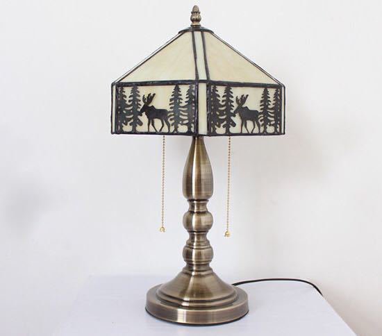 ステンドグラスランプ 卓上スタンド 豪華テ ブルランプ 卓上照明