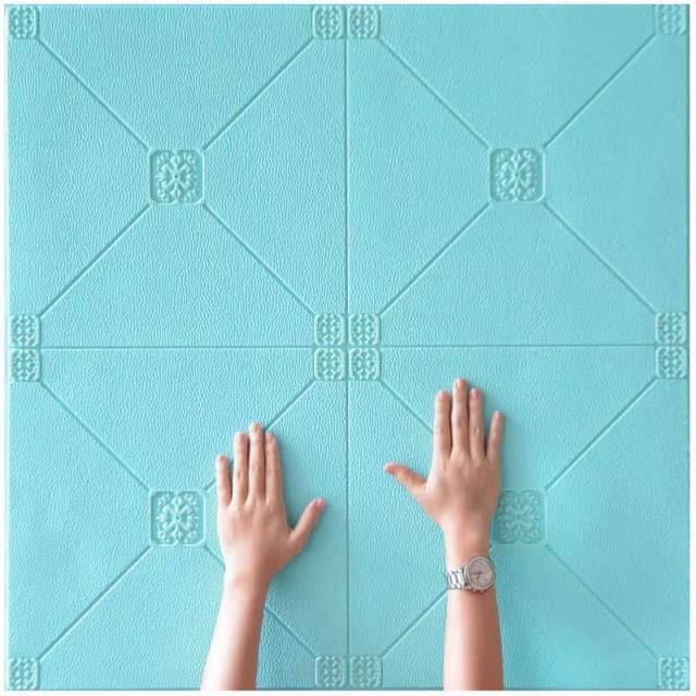 50枚 70cm×70cm 背景壁 3D立体レンガ模様壁紙 防水 汚い防止 カビ防止