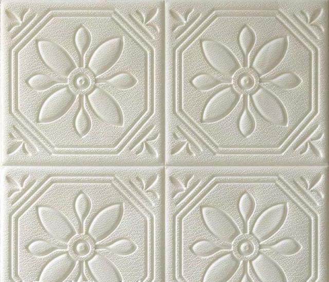 50枚 70cm×70cm 背景壁 ．3D立体レンガ模様壁紙 防水 汚い防止 カビ