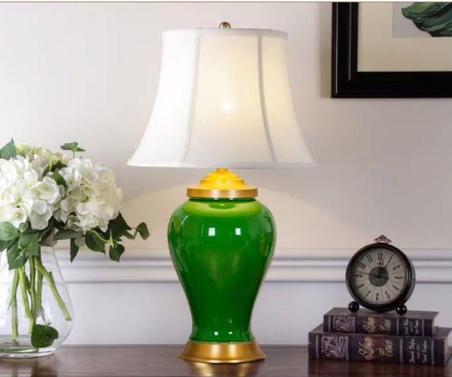 照明スタンドライト テーブルランプ デスクライト 卓上ステンド 高級陶器ステンドの通販は 57,915円