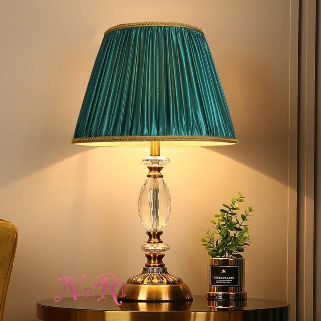 照明スタンドライト ．テーブルランプ デスクライト 卓上ステンド 水晶スタンドの通販は 45,441円