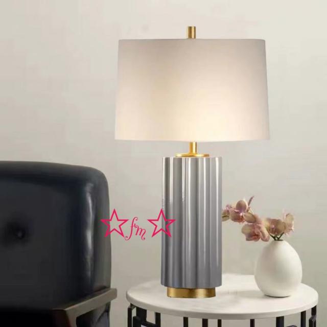 大型照明スタンドライト テーブルランプ デスクライト 高級陶器卓上