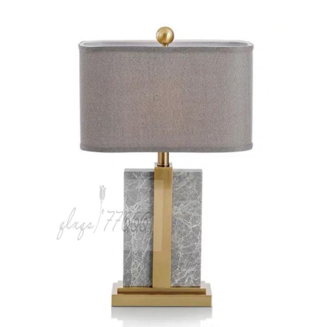 照明スタンドライト テーブルランプ デスクライト 卓上ステンド 高級人造大理石スタンド