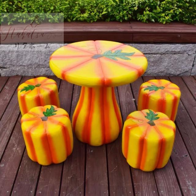 ガーデンテーブルセット 5点セット．アンティーク 室内室外ベランダ兼用 北欧風ガーデンチェアの通販は