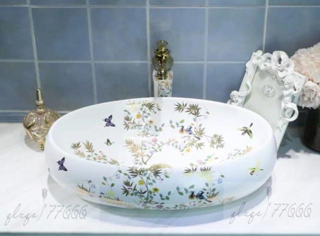 高級洗面台 洗面ボウルセット洗面ボール 陶器 手水鉢 手洗器蛇口 排水金具