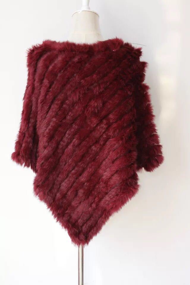 ラビットケープ ．ラビットショール ラビットポンチョ ラビット大判ストール 肩掛け