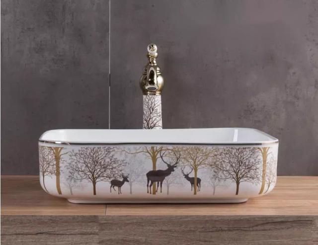 高級洗面台 洗面ボウルセット 洗面ボール 陶器 手水鉢 手洗器   排水金具付き 楽天市場】A048899高級洗面台 洗面ボウルセット 洗面ボール 陶器 手