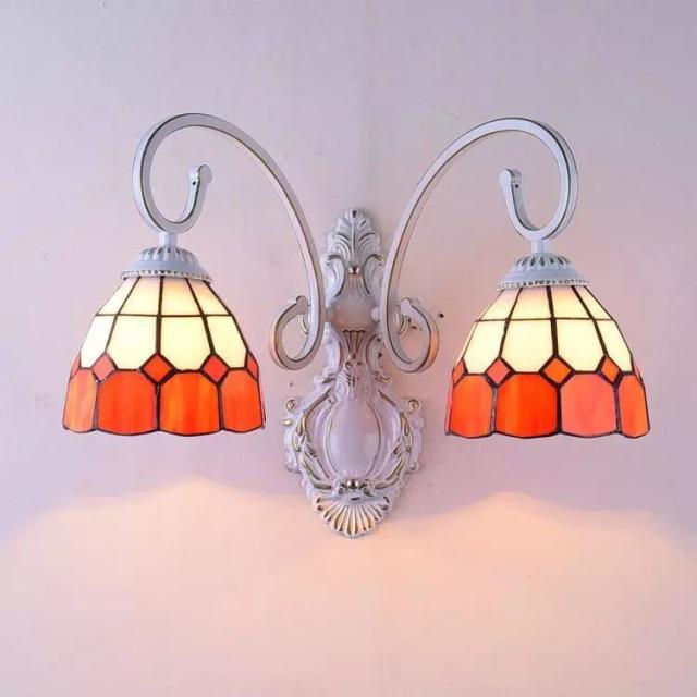 壁掛け照明 ステンドグラス ランプ 壁掛け灯