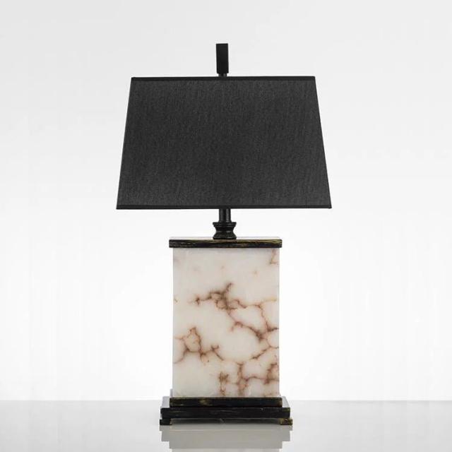 照明スタンドライト ．テーブルランプ デスクライト 卓上ステンド 高級玉石スタンド